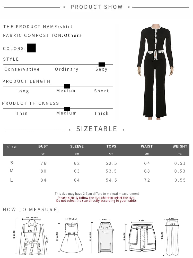 Sisterlinda Classic Street 2 Piece Set Autumn Daily Panelled Trim Full Sleeve Single Breasted Tops+Slim Pants Female Casual Suit.