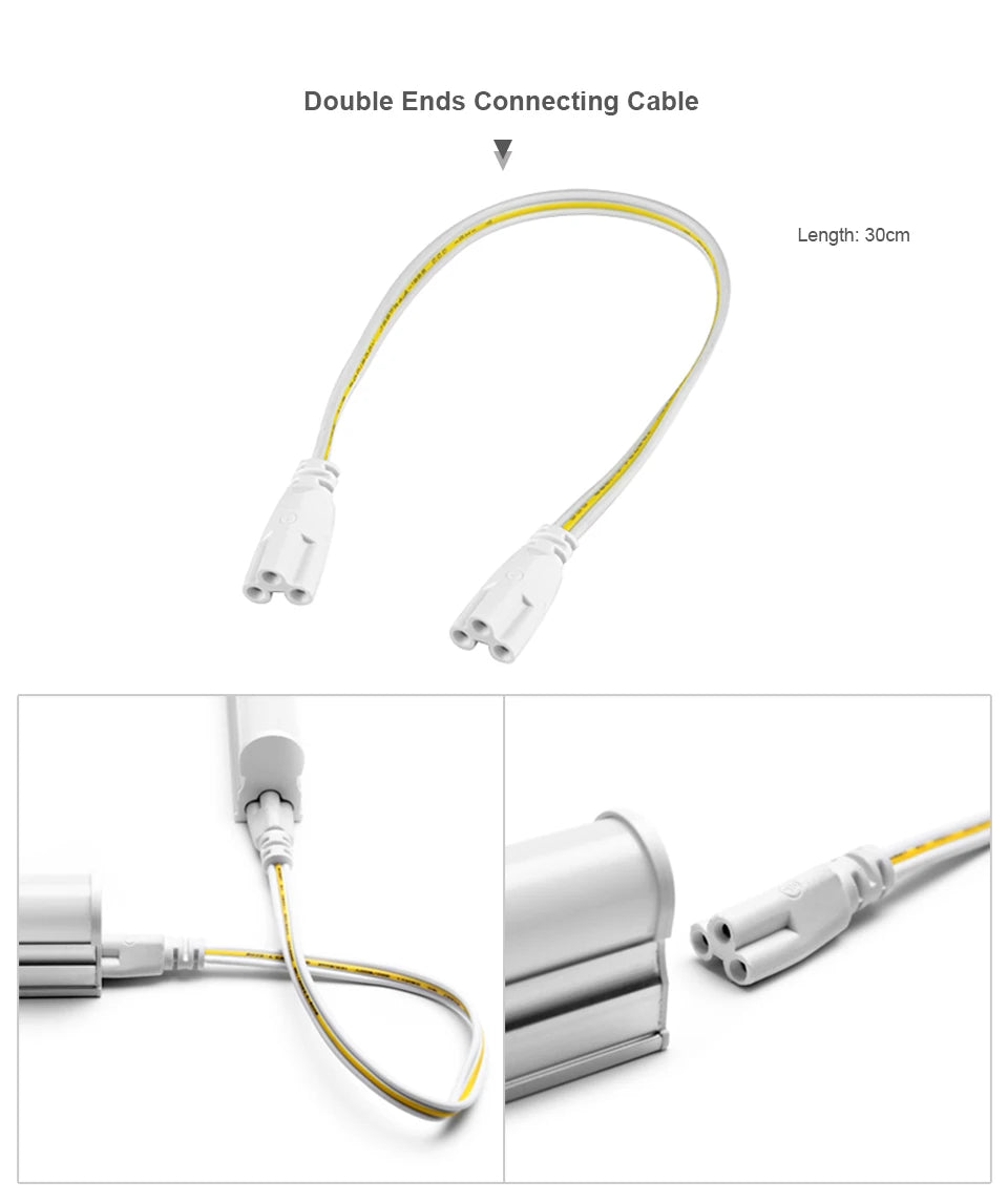 220V T5 15W/T8 25W LED Tube Aluminum Bar Hight Brightness Energy-Saving Fluorescent Tubes For Hotel Mall Cafe Office Lighting.