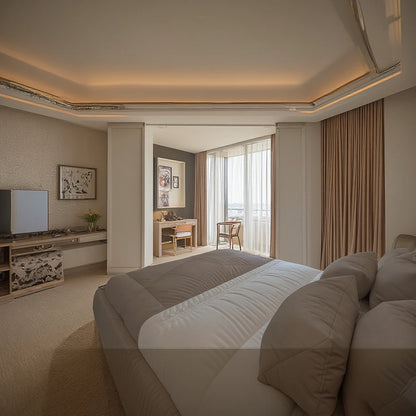 Großhandel Hotel Schlafzimmer Möbel Set Stoff Leder Fall Bett Holz King Doppel Lagerung Luxus Custom Kiefer Modern