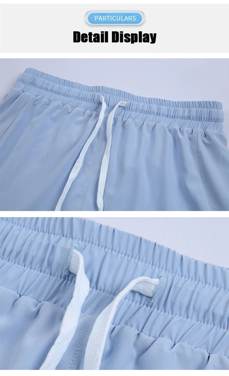 Women Shorts Mesh Outdoors Sports Running Gym Yoga Shorts Bilayer Mesh Yoga Sports Shorts Female Sports Running Gym Yoga Shorts.