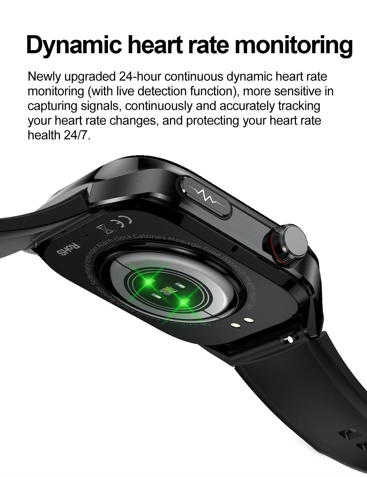 2025 New AI Intelligent Diagnosis ECG+PPG Smartwatch Health Protection Blood Lipids Uric Acid Heart Rate BT Call Smart Watch Men.