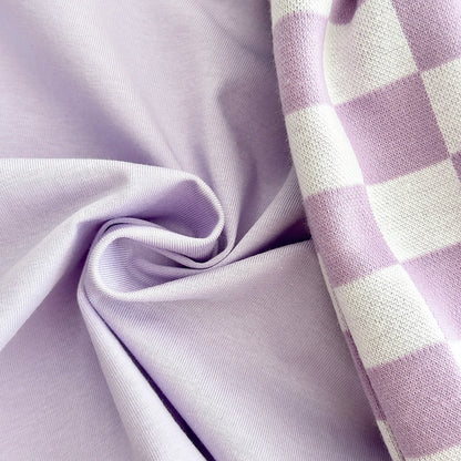 Ins Sommer Neugeborenen Jungen Mädchen Kleidung Baby Set Solide Kurzarm T-shirt + Schachbrett Shorts Baumwolle Casual 2PCS 0-3Y.