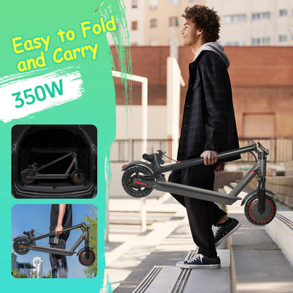 AOVOPRO HP07 Electric Scooter 600W Instantaneous Maximum Power 31KM/H 36V10.5Ah 35KM with Turn Signal Shock Absorption EScooter.