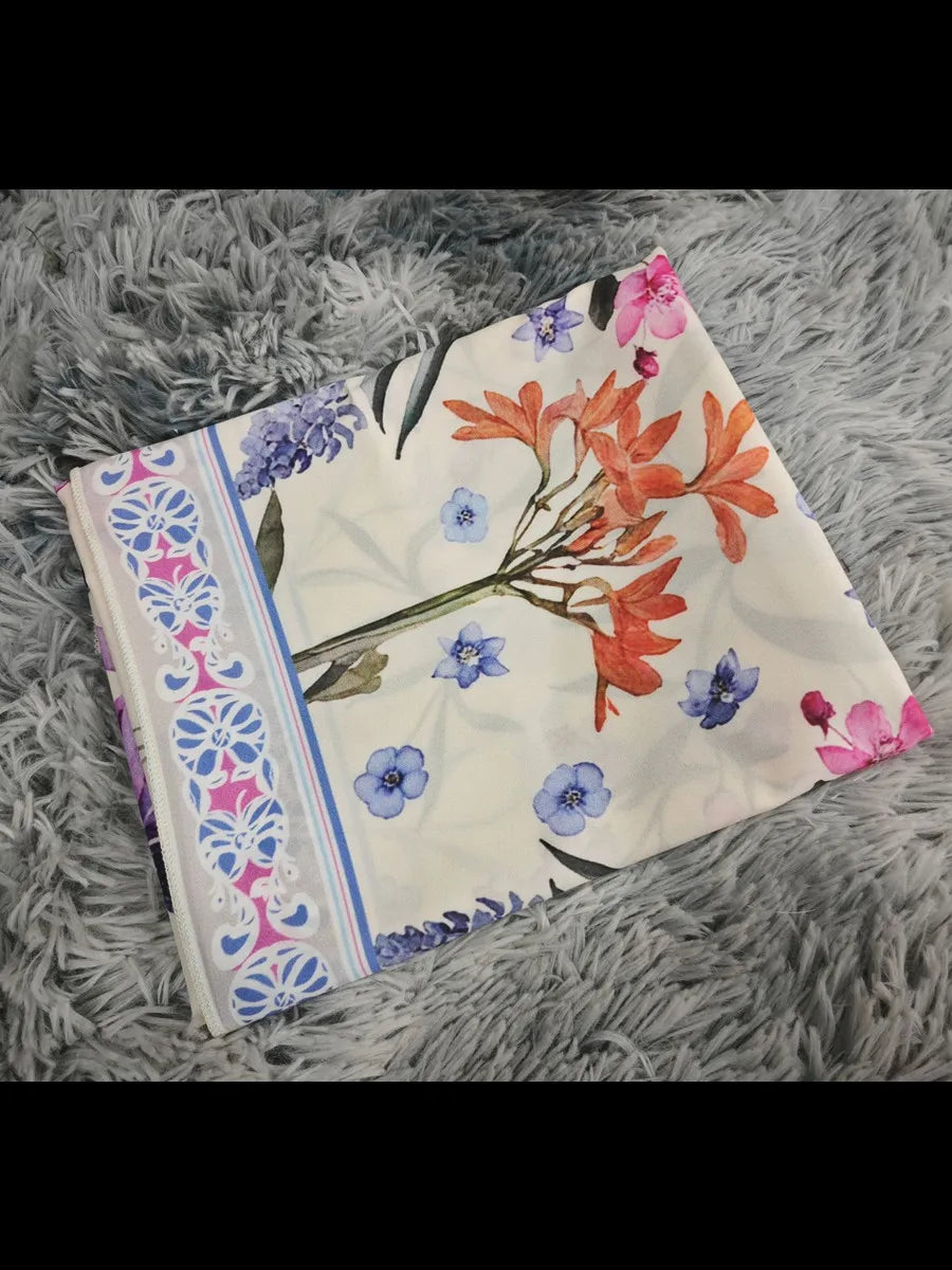 Muslim Women Dubai Abaya Luxury Floral Print Kimono Cardigan Hijab Long Dress Kaftan Ramadan Robe Femme Islam Clothing Kebaya.