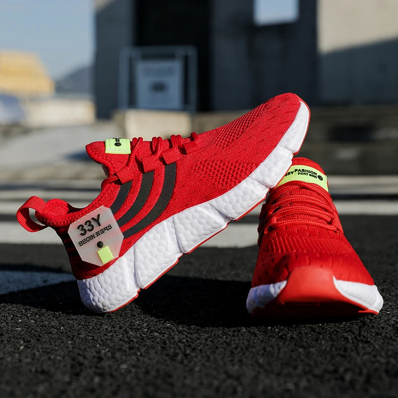 Männer Casual Turnschuhe Sommer Atmungsaktive Sportschuhe Leichte Outdoor Mesh Laufschuhe Athletisch Jogging Tenis Wanderschuhe.