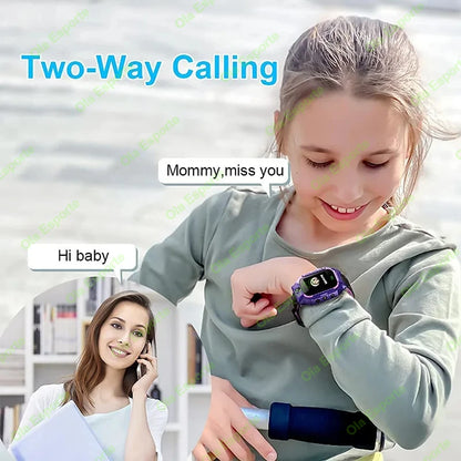 New Kids Smartwatch GPS Location Tracker SOS 2G Sim Call Child Smart Watch Camera IP67 Waterproof Watch Gift For IOS Android New.