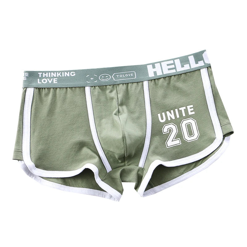 6 teile/los Baumwolle Männer Unterwäsche Mode Männlichen Große Größe Boxershorts Männer Unterwäsche Komfortable Feste Unterhose Neue Stil Männer Boxer