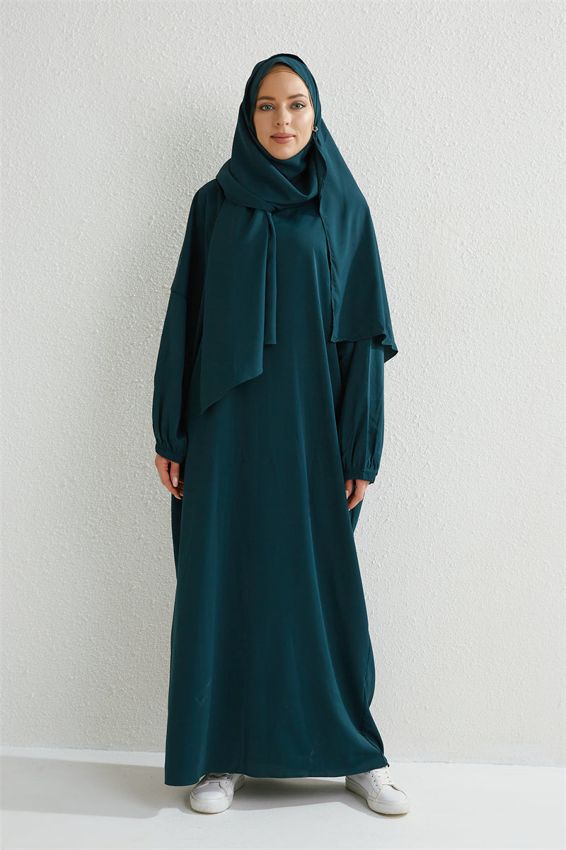 Muslim Abaya Prayer Dress Islamic Clothing Women.