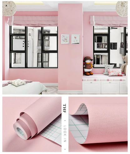 Erweitern 90cm selbst klebende Macaron Tapeten Möbel Schrank Renovierung Aufkleber Schlafzimmer PVC Film DIY Wohnzimmer Wohnkultur
