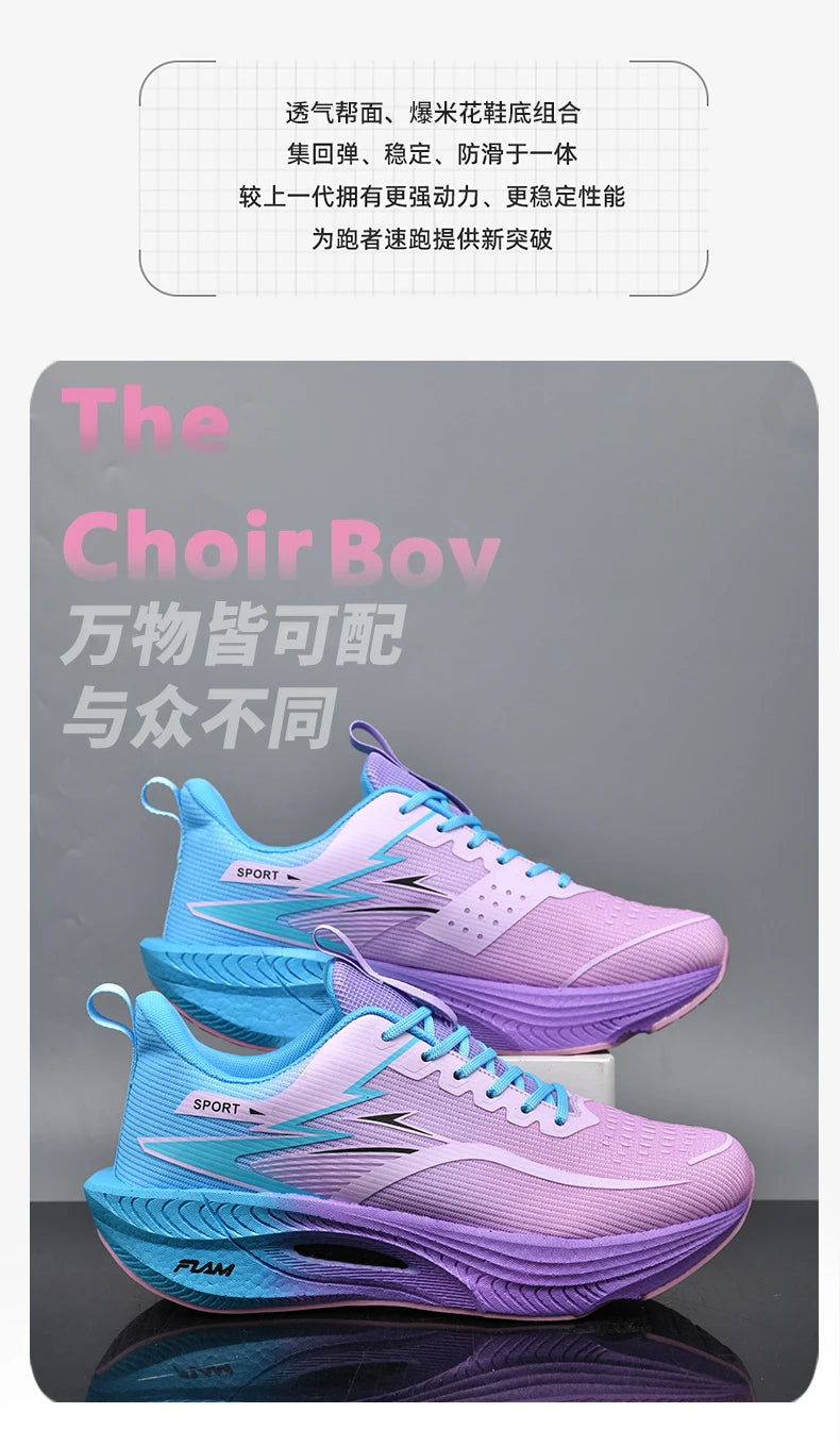 Sports Running Shoes Men Sneakers Marathon Breathable Comfortable Brand Trend Women Athletic Trainer Outdoor Sneakers AirCushion.