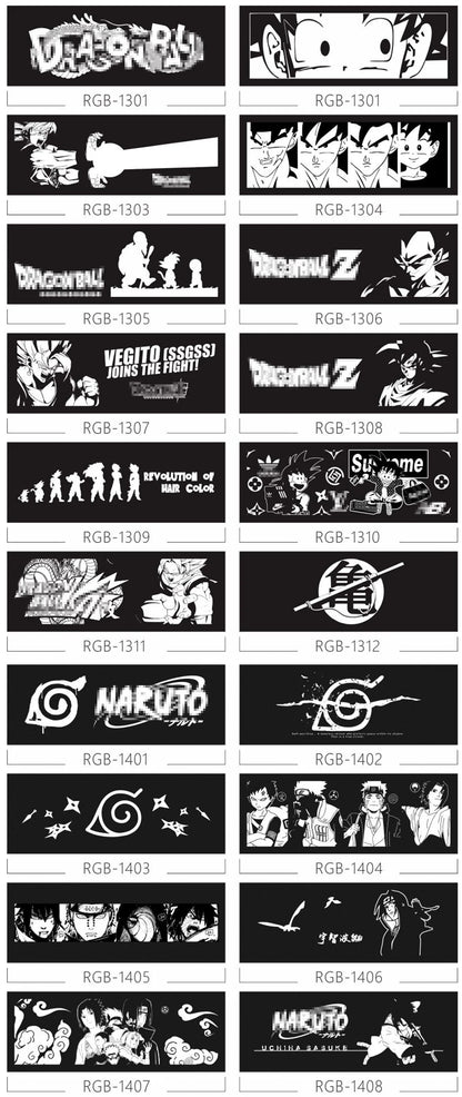 Mirror MOD RGB Lighting Panel Customize PC Case VGA Backplate Side Panel PC Cabinet A-RGB Colorful AURA SYNC Water Cooling Plate.