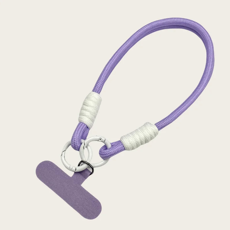 Kawaii Cloud Star Lanyard Short Wrist Strap Cute Phone Accessory for Mobile Camera.