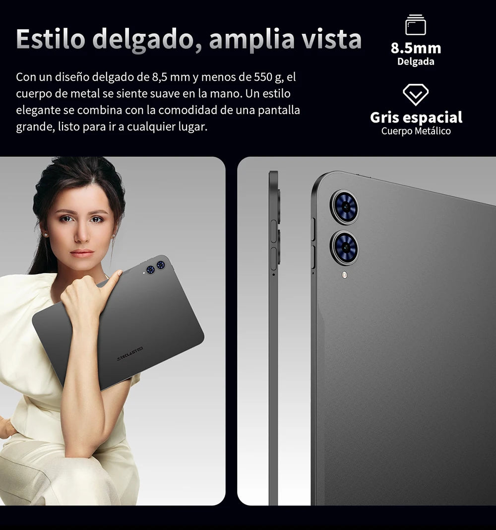 Teclast T65 13.4 inch Android 15 Tablet 1920x1200 120Hz T7280 8-Core Max 20GB RAM(8GB+12GB Expansion) 128GB ROM 4G LTE 8000mAh.