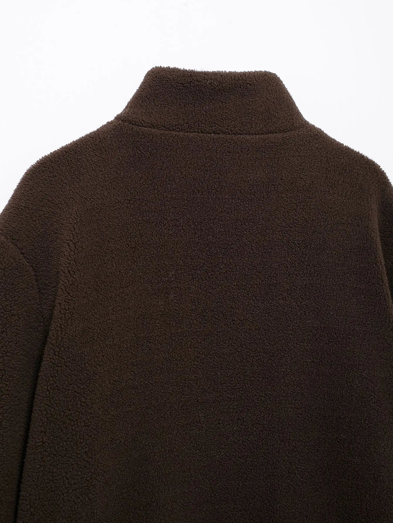 Winter Fleece frauen Mantel Zipper Stehkragen Lose Verdickt Mantel frauen Herbst Warme Neue Casual Trendy frauen Mantel