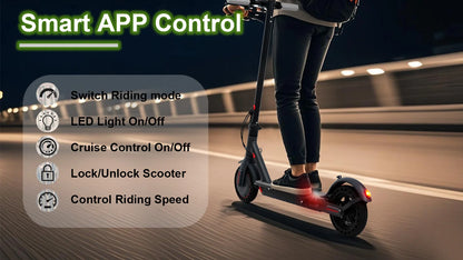 2025 JUICEASE TX01 Electric Scooter 350W Motor 36V 7.8Ah 25 KM Range 31KM/ 8.5 Inch Tires with APP Foldable Adult Kick I Scooter.