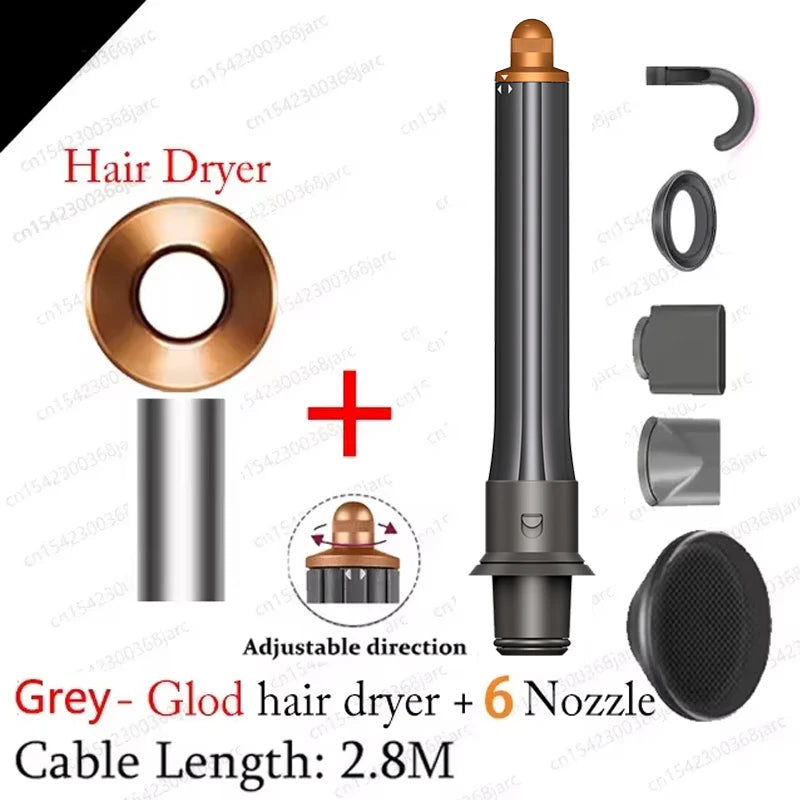 SenCiciMen Professinal Hair Dryer Negative Ion Blow Dryer Quick Dry Leafless Hairdryer Salon Home Constant Temperature Hair Care.