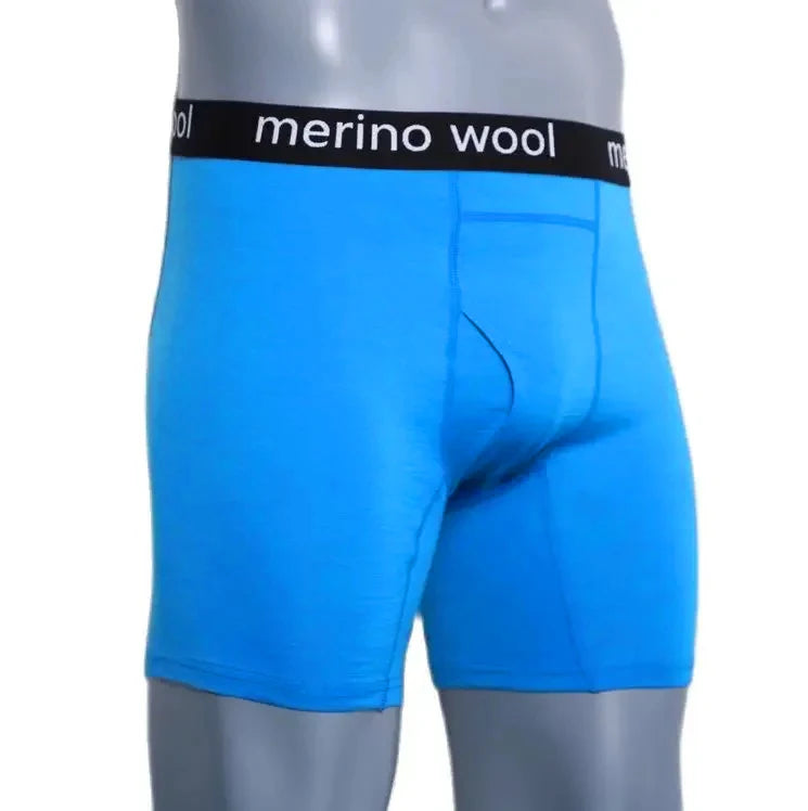 Herren-Boxershorts aus Merinowolle, Herrenunterwäsche, 100 % Merinowolle, Herren-Boxershorts aus Merinowolle, weich, bequem, atmungsaktiv, feuchtigkeitsableitend, USA-Größe