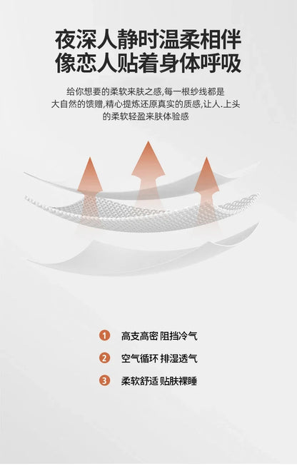 2025 new class A can sleep naked washed cotton solid color sheets student dormitory simple double-spell four-piece bedding.