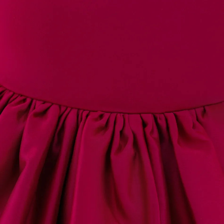 Mascha und Bär Lolita Mädchen Partykleid Barbie Pink Maid 1. Geburtstag Prinzessin Kleider für Kinder Spitze Weihnachtskostüme ASQ03