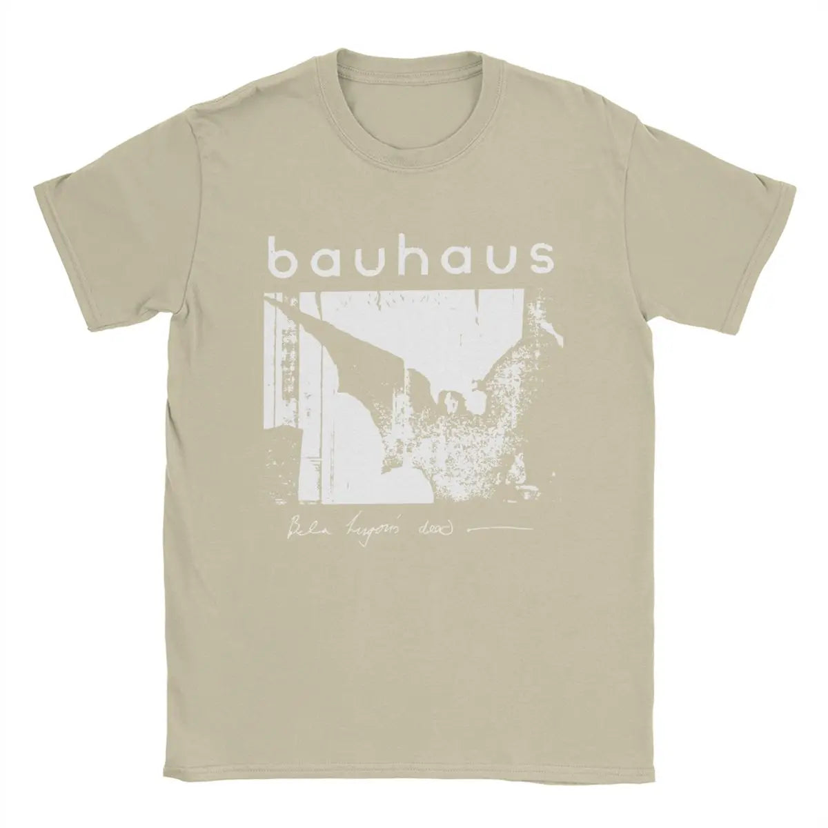 Bauhaus Bat Wings Bela Lugosis Dead T Shirt Men Cotton Amazing T-Shirt Crew Neck Tee Shirt Short Sleeve Tops Adult.