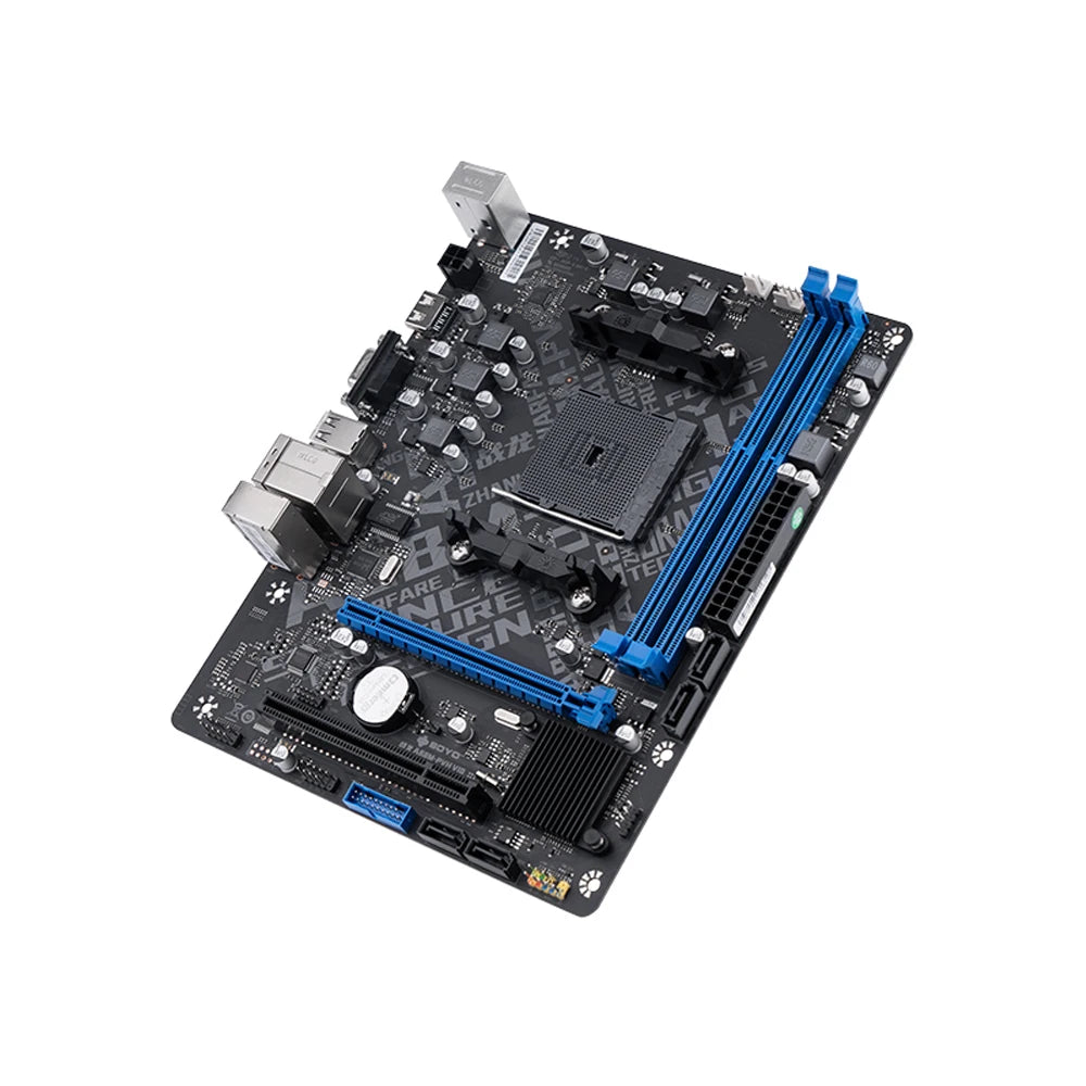 SOYO A88M Motherboard set with A8-7650K CPU DDR3 16G [8GB*2] Computer components Game Mainboard SATA3 AMD CPU FM2+/FM2 Processor.
