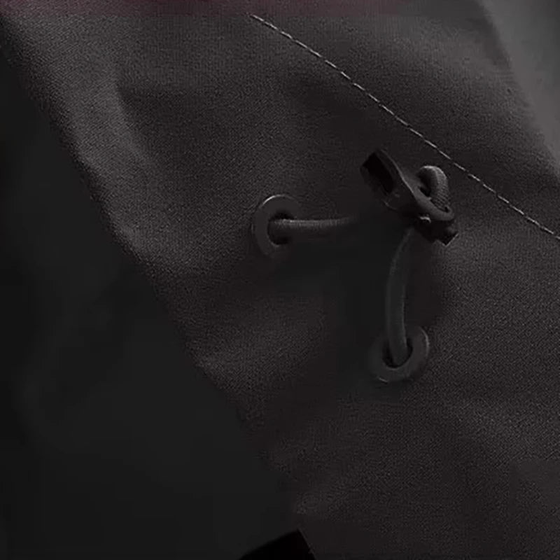 Outdoor Windbreaker Hooded Jacket Men Softshell Zip Up Windproof Waterproof Mountain Skiing Hiking Camping Jacket Autumn Coats