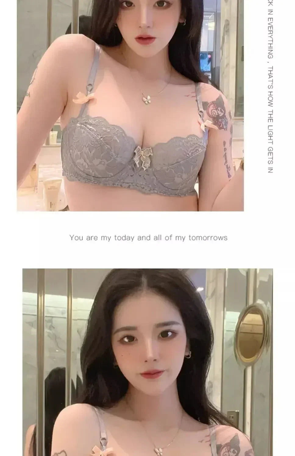 BANERDANI Light Luxury French Pure Desire Triangle Cup Breathable New Spring/summer Breathable Sexy Lace Not Empty Cup Bra Cover.