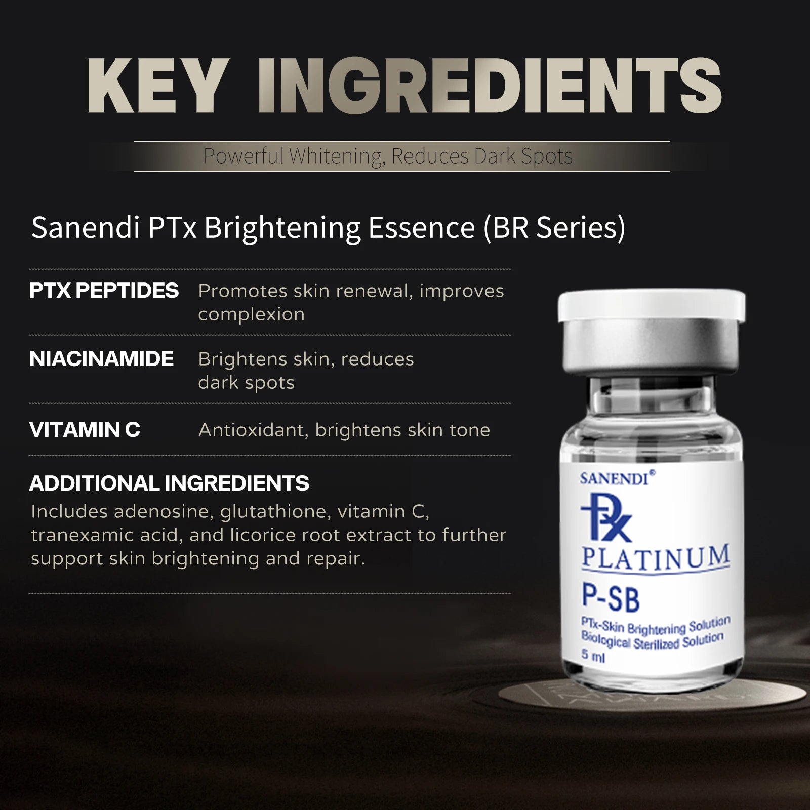 2025 New Korean Hyaluronic Acid Serum Anti-aging Moisturizing Skin Care Repair Essence 5MLx10Vials.