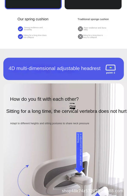UVR Mesh Bürostuhl Haushalt Sessel verstellbarer Drehs itz ergonomische Rückenlehne Stuhl Mädchen Schlafzimmer Computer Gaming Stuhl
