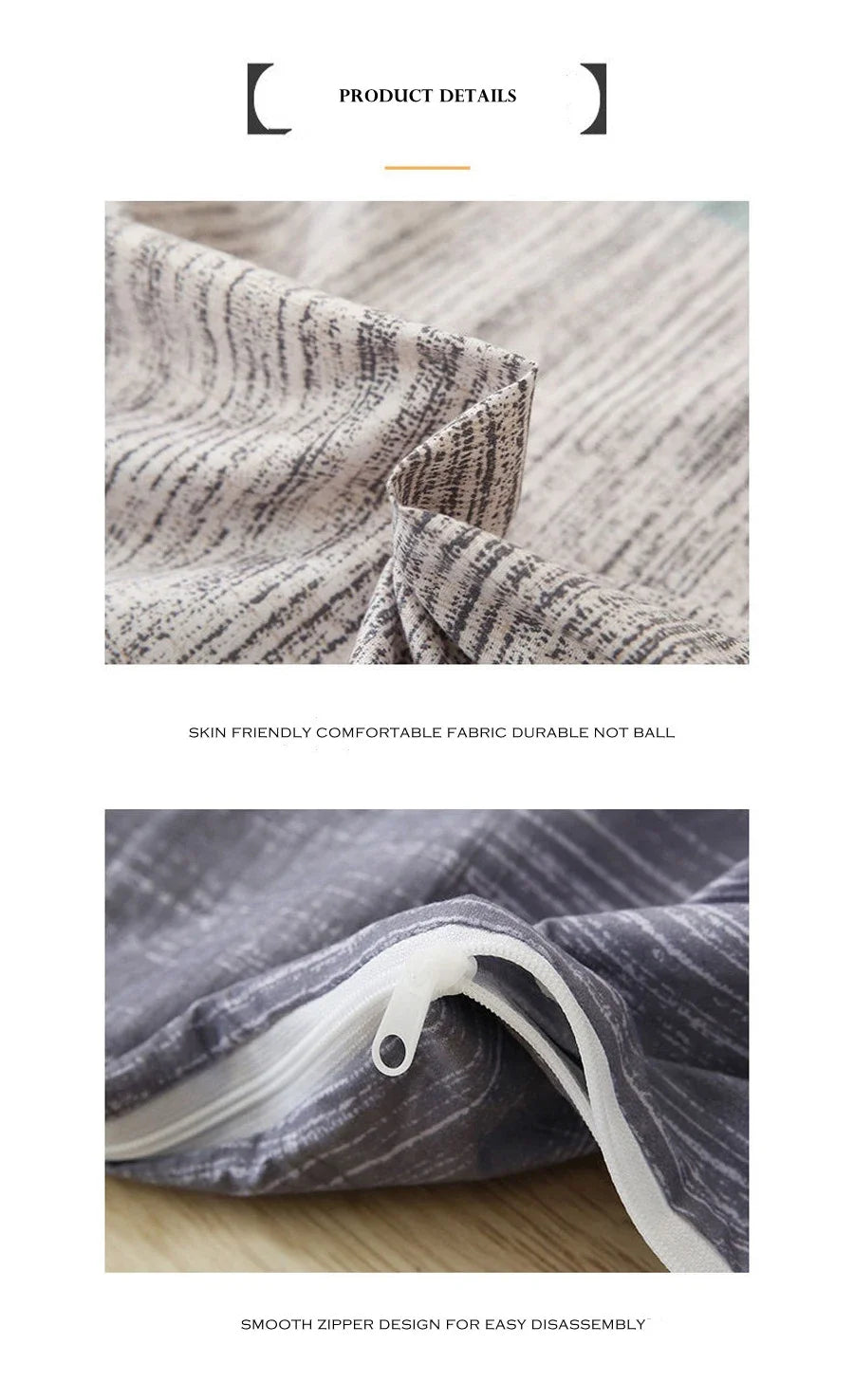 WASART Fully enclosed with zipper mattress protector cover geometric printed baby couple single double bed sheet protection pad.