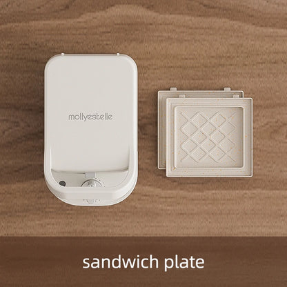 600W Electric Sandwich Maker Waffle Maker Multi-baker Breakfast Machine Toaster Baking Pancake Sandwichera Double Side Heat