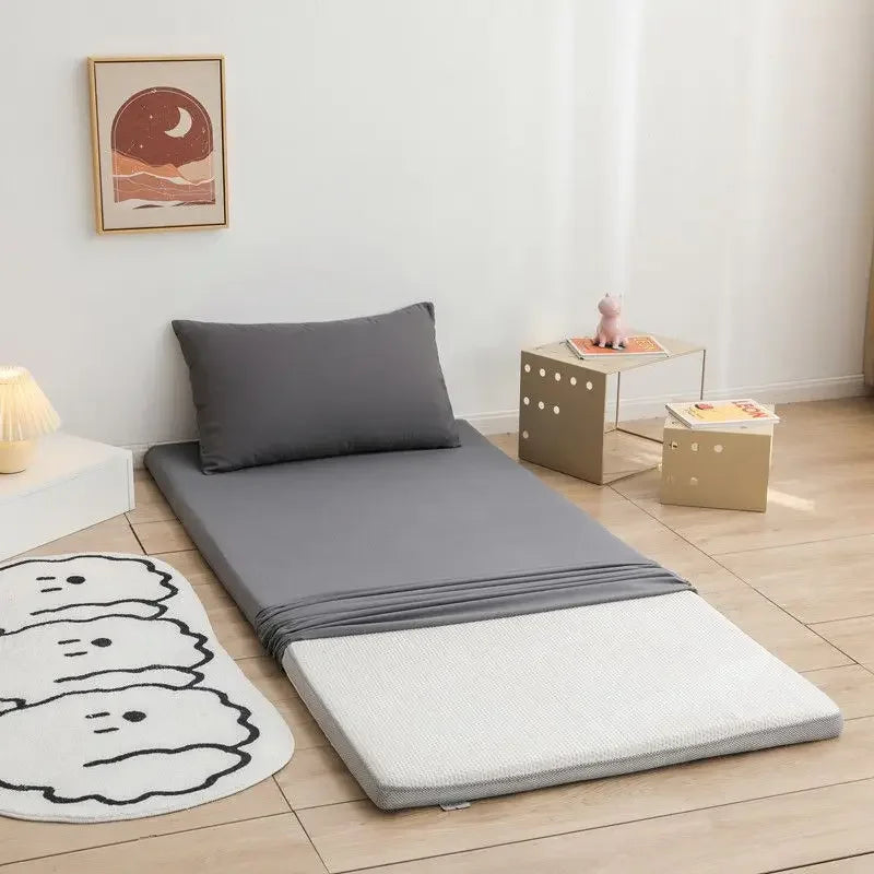 WASART 360° fully enclosed with zipper mattress protector cover student baby single double bed sheet protection pad 90/150cm.