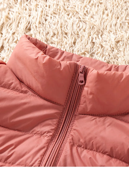 12 Farben 90% weiße Enten Daunen Frauen ärmellose Jacken 2023 Neuankömmlinge weibliche ultraleichte packbare Weste Frauen Mäntel