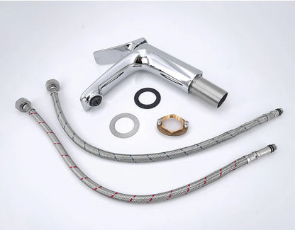 VGX Luxury Bathroom Faucets Basin Mixer Sink Faucet Gourmet Washbasin Tapware Hot Cold Water Tap Brass Chrome Black Brushed Gold