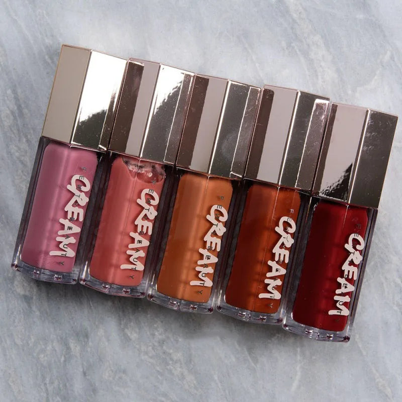 Fenty Beauty Gloss Bomb Lip Glaze Multi-color Moisten Shine Glitter Lip Plumper Makeup Beginner Liquid Lipstick Makeup Cosmetics.