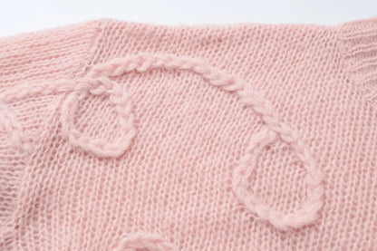 Talenza Herbst Casual Pullover frauen Solide Oansatz Langarm Pullover Neue Lose Pendeln Büro Chic Gestrickte Pullover Outfits.