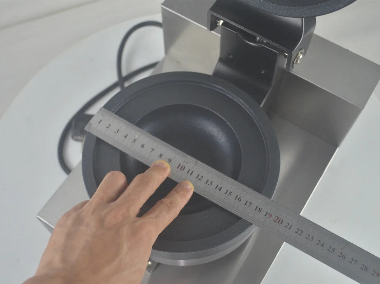 XEOLEO Electric Ice Cream Waffle Machine UFO Burger Maker 1200W Hamburg Gelato Panini Press Machine   Sandwich Press Maker.