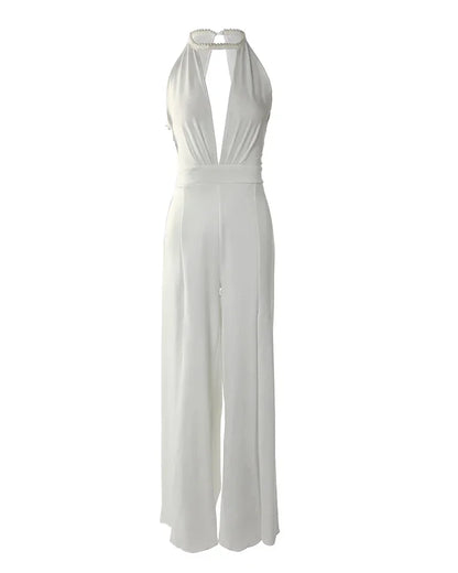 Women Jumpsuit Cutout Lace Patch Sheer Mesh Ruched High Waist Spring Summer Overall Jumpsuits Pants High Waist Pantsuit 2024.