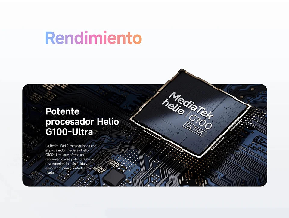 Global Version Xiaomi Redmi Pad 2 Tablet 11" 2.5K Display 9000mAh Battery 18W Fast Charge Xiaomi HyperOS 2.