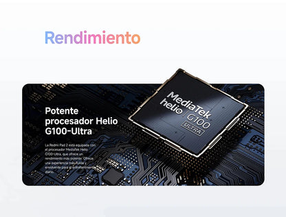 Global Version Xiaomi Redmi Pad 2 Tablet 11" 2.5K Display 9000mAh Battery 18W Fast Charge Xiaomi HyperOS 2.