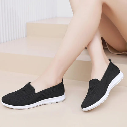 Women's Shoes Spring Summer Casual Breathable Chunky Sole Flat cheap shoes clearance.