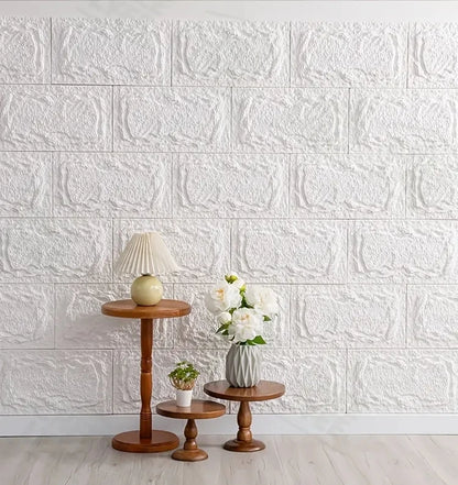 PU stone wall panel, 10 mm, realistic brick pattern, anti-mould and moisture-proof, waterproof and washable, suitable for/outdoo