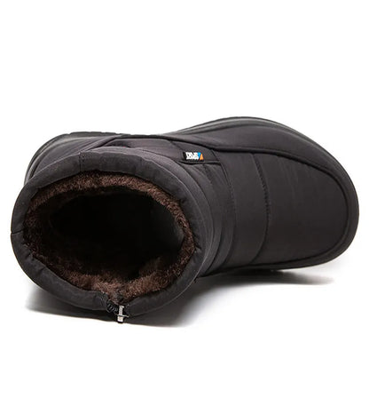 Women's Boots Waterproof Fur Boots For Snow Winter Shoes Woman Casual Rubber Botas Mujer Fashion Winter Boots Women Booties.