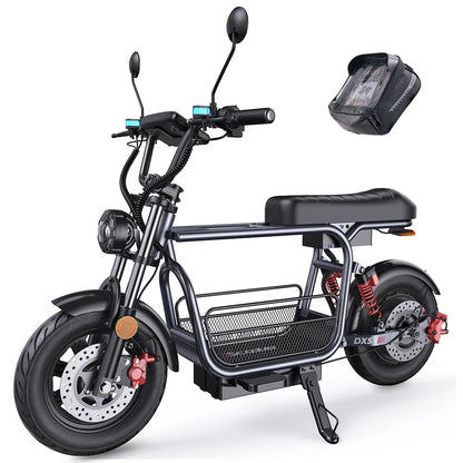 Iscooter DX5 Adult Electric Scooter 1500W 48V 15.6Ah Battery E Scooter 15 Inch Vacuum Inflatable Tires City Electric Scooter.
