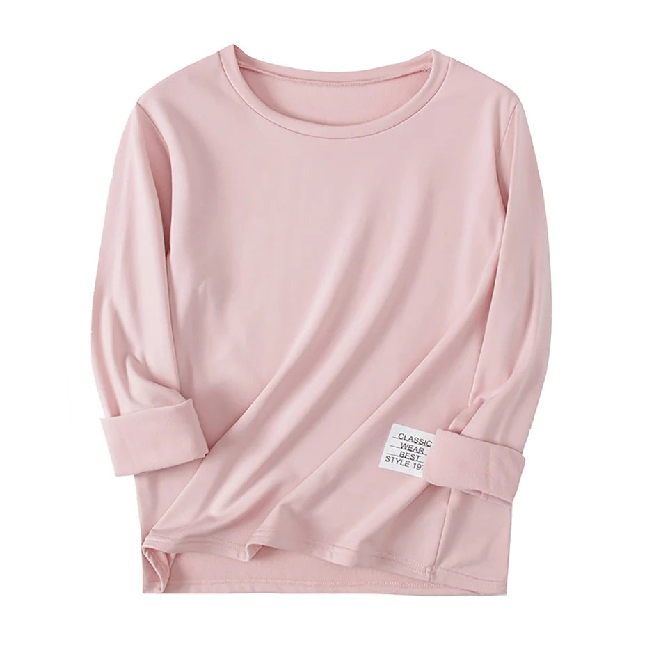 2-teilige Langarmhose im Herbst und Winter, geschliffene und verdickte Pyjamas für Männer und Frauen, Heimkleidung für Jugendliche.