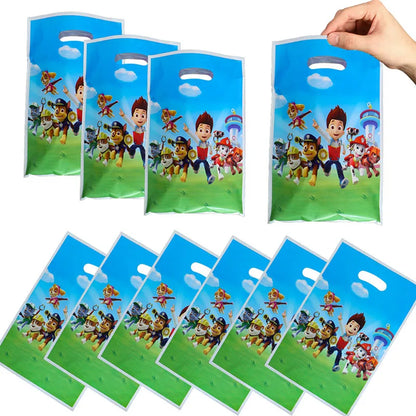 PAW Patrol Geburtstag Party Dekoration Neue Version Ballon Set Einweg Geschirr Kid Event Liefert Banner Hintergrund Geschenk