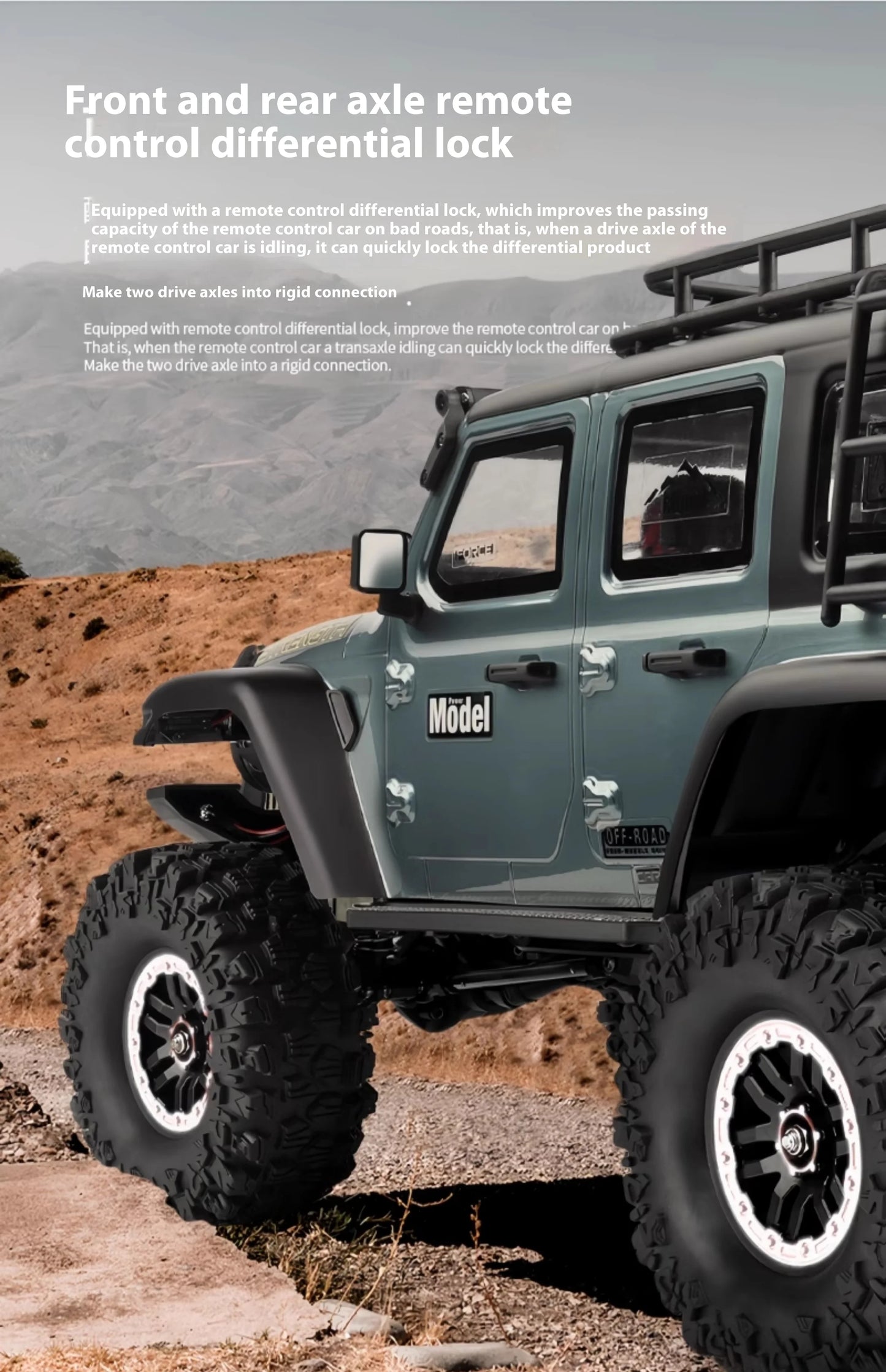 1/10 WLtoys 104006 Remote Control Car Rc Craweler Car Rc Car Drift Car Full Proportional Rock Crawler 4WD Off-road Truck Toys