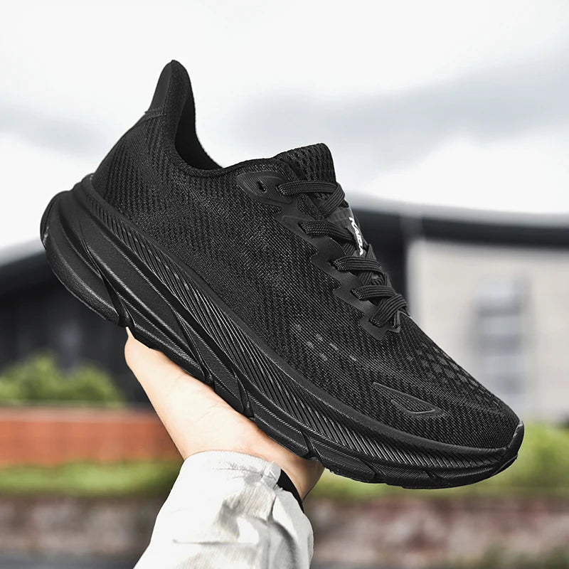 Men's Running Shoes Luxury shoes Couple Outdoor Sneakers Cushioning Breathable Mesh Off-road Trainer Shoes Race Non-Slip Fashion.