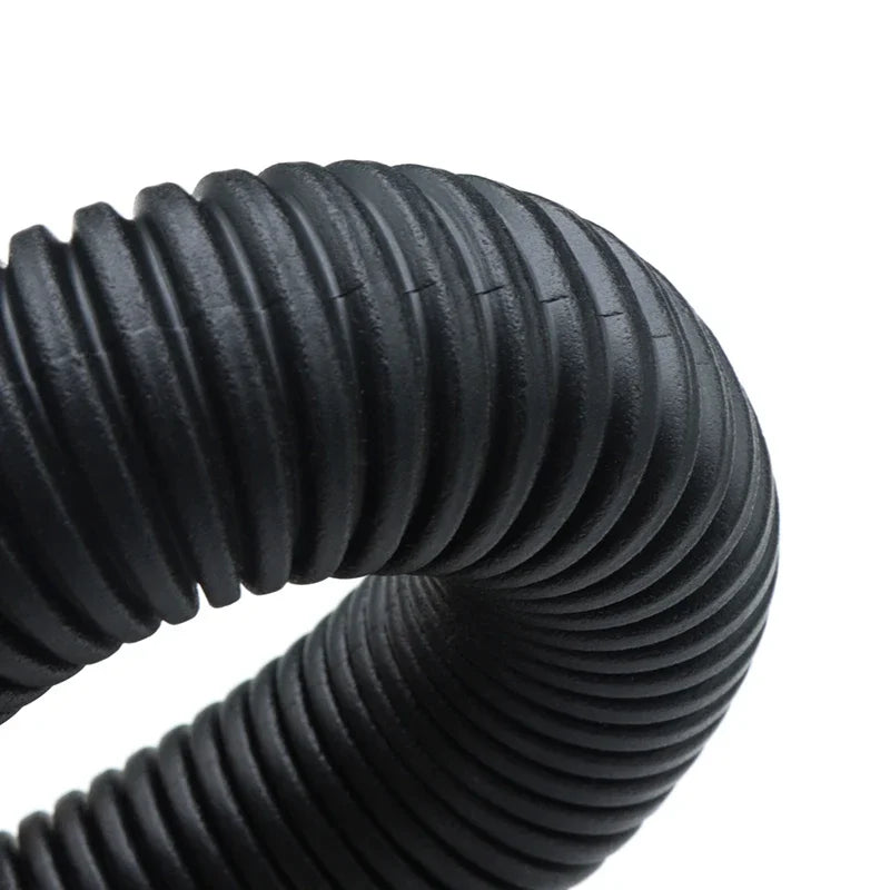 1/5/10M Black Wire Conduit Convoluted Tubing Wire Threading Plastic Sleeve Flexible Split Loom Wire Cover Cable Wrap Protector.