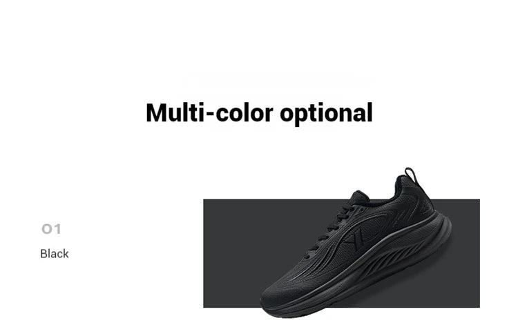 Xtep Running Shoes For Men 2024 Winter Stability Cushioning Lace Up Sports Shoes Keep Warm Jogging Soft Sneakers 876419370035.